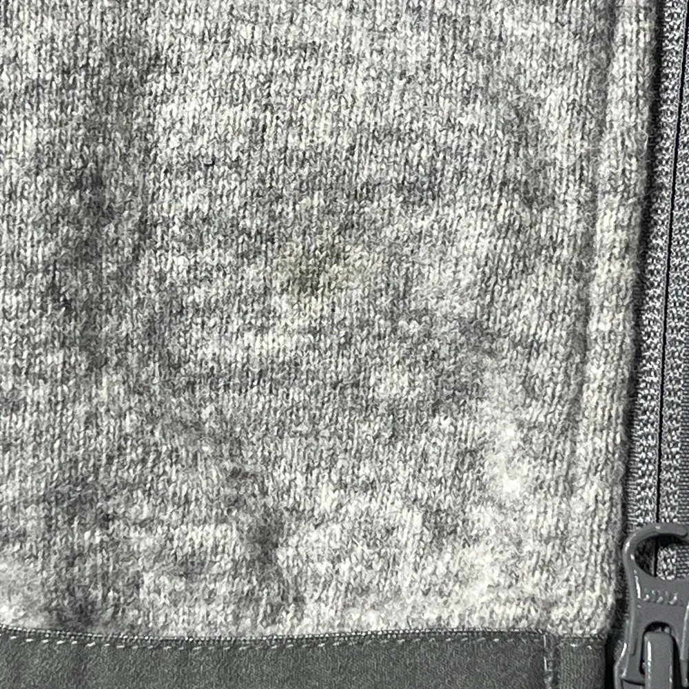 Holebrook Sweden Vest Men's XXL Heather Grey Wool Blend Full‎ Zip Zipped Pockets
